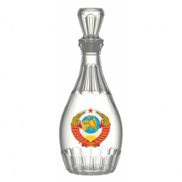 Karaffe Dionysos, 500 ml, "Wappen von USSR"