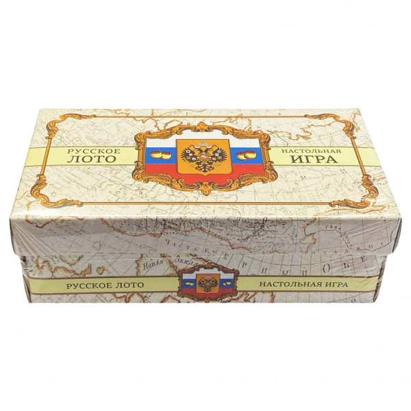 Русское лото в картонной упаковке "Герб"