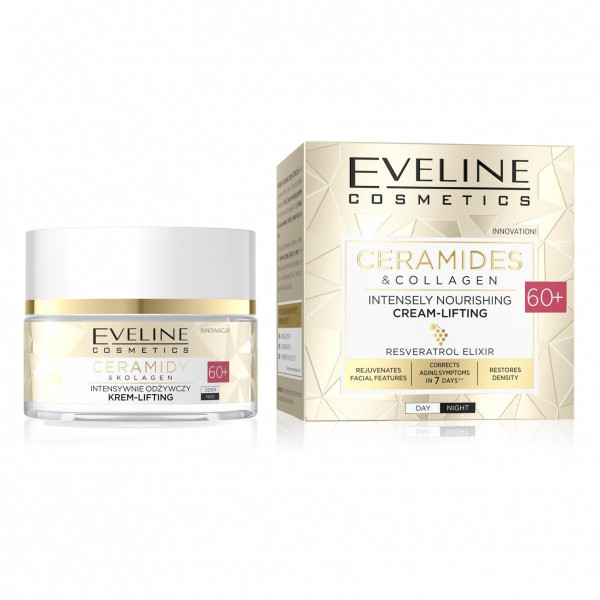 Eveline - "Ceramides + Niacinamide" крем-лифтинг для лица, 60+