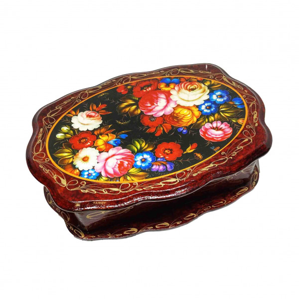 Souvenir Schatulle "Kamille 1 Oval", Jostovo, 18x13x5cm