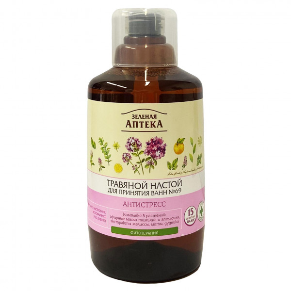 "Green Pharmacy" Kräutertinktur zum Baden N69, 750 ml