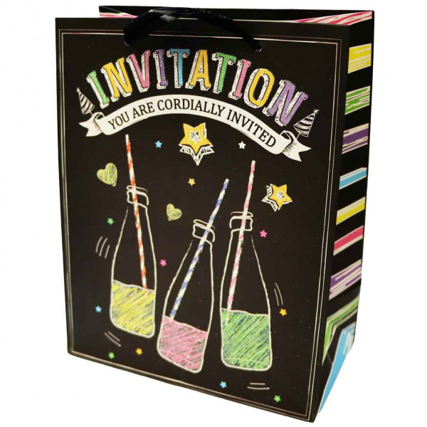 Geschenktasche "Invitation", L, 44x32 cm