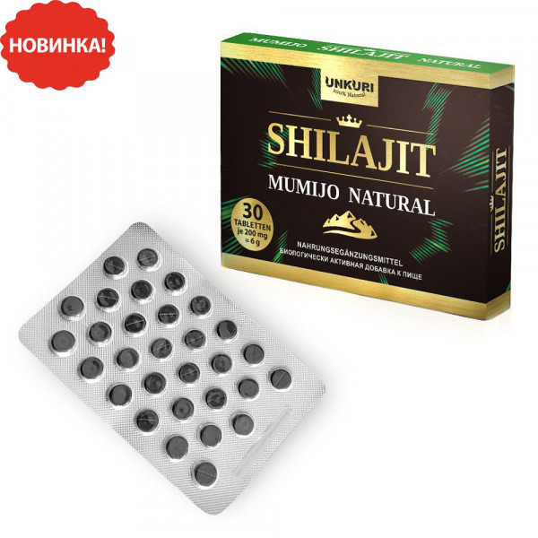 Mumijo "Shilajit", 30 Tabletten