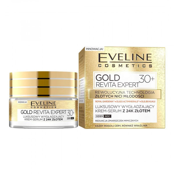 Eveline - "Gold Lift Expert" Gesichtscreme, 30+