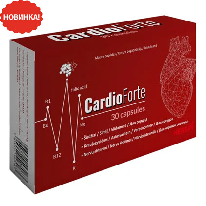 "Herbin" Cardio Forte, 30 Kapseln