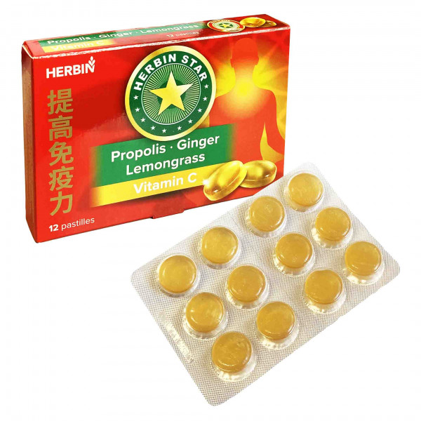 "Herbin Star", Lutschtabletten, 12 Tab.