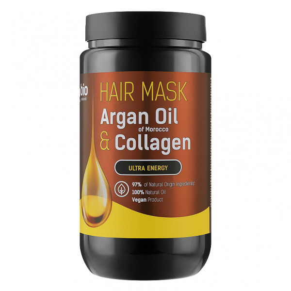 Bio Naturell - Haarmaske, "Argan Oil & Collagen", 946 ml