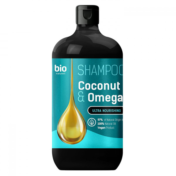 Bio Naturell - Shampoo, "Coconut Oil & Omega 3", 946 ml