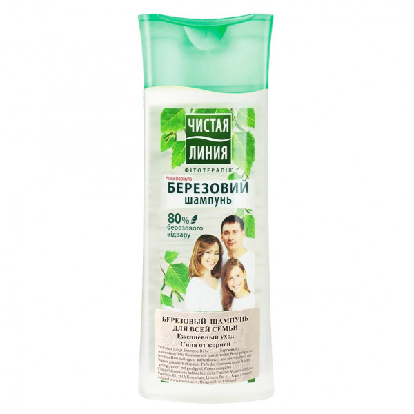 Saubere Linie - Shampoo "Für die ganze Familie", Birken, 250 ml