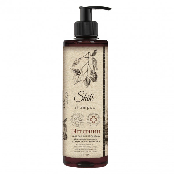 Shik - Shampoo, "Degtjarnyj", 400 ml