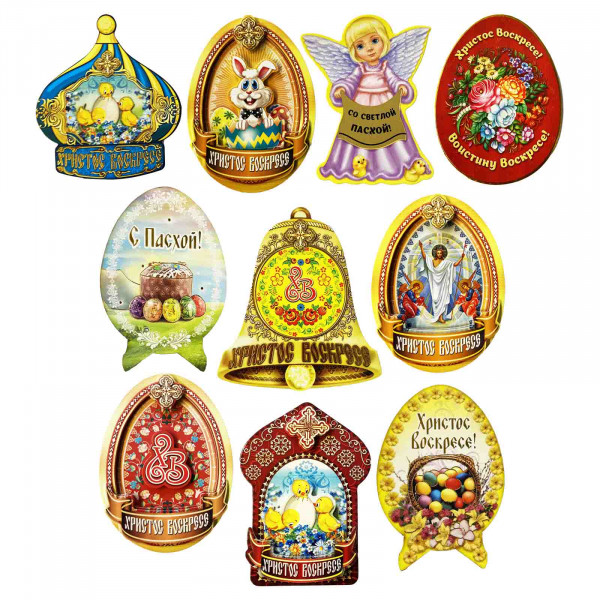 Magnet-Set "Für Ostern", 7-8 cm