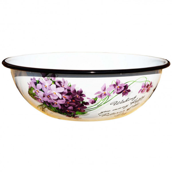Schüssel emailliert 4,0 L "Viola"
