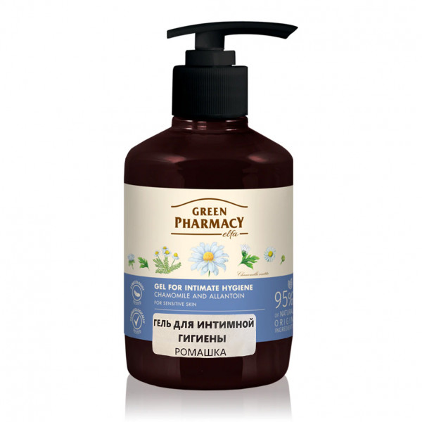 "Green Pharmacy" Gel für Intimhygiene "Kamille", 370 ml