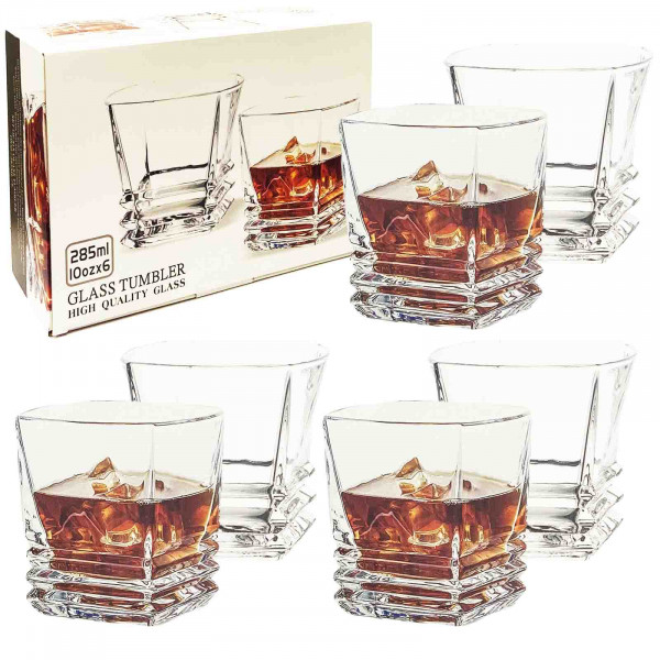 Set aus 6 Gläsern, "Whiskygläser" 285 ml (BM81810TT)