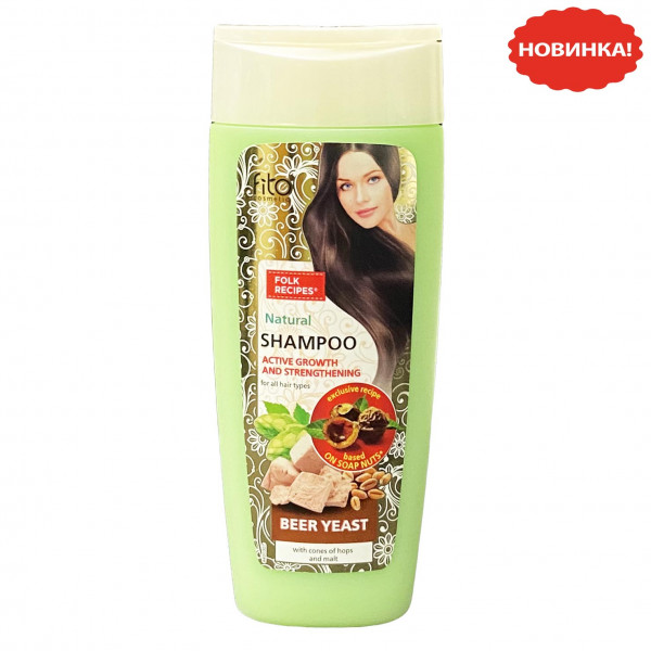 "Fito Cosmetic", Shampoo, Bierhefe und Hopfenzapfen, 270 ml