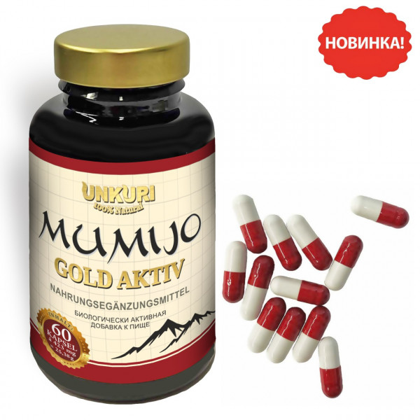 Mumijo "Gold Aktiv", 60 Kapseln in Dose
