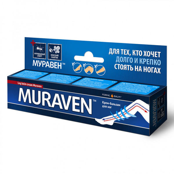 "Muraven", Gel-Balsam für die Beine, 44 ml