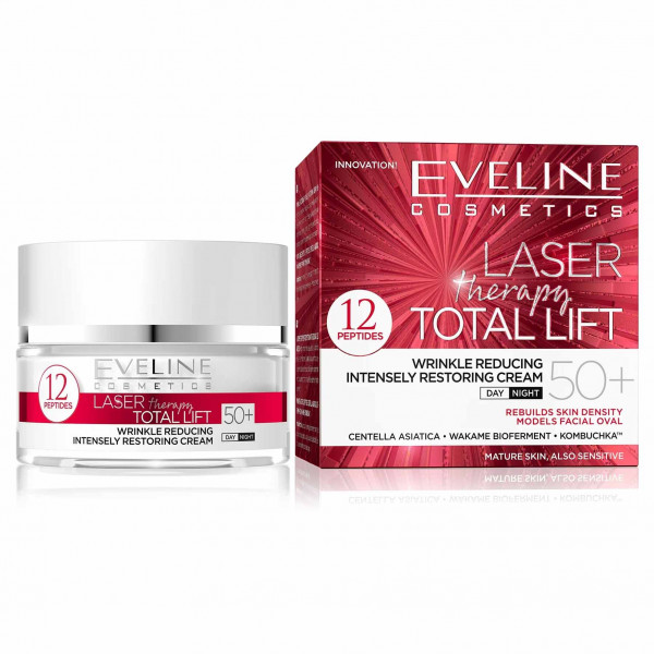 Eveline "Laser Therapy Total Lift" Gesichtscreme 50+, 50ml