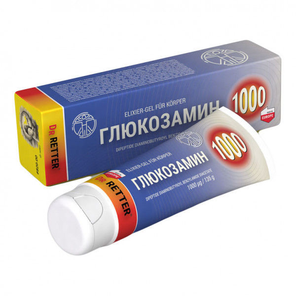 Dr. Retter - "Serie 1000" Elixier-Gel für Körper "Glucosamin", 135 g