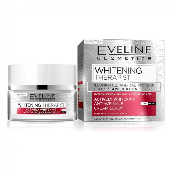Eveline "Whitening Therapist" Gesichtscreme, 50ml
