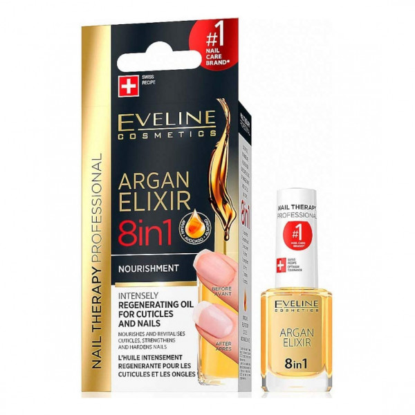 Eveline - Nagelpflege professionelle "Argan elixir" 8 in 1