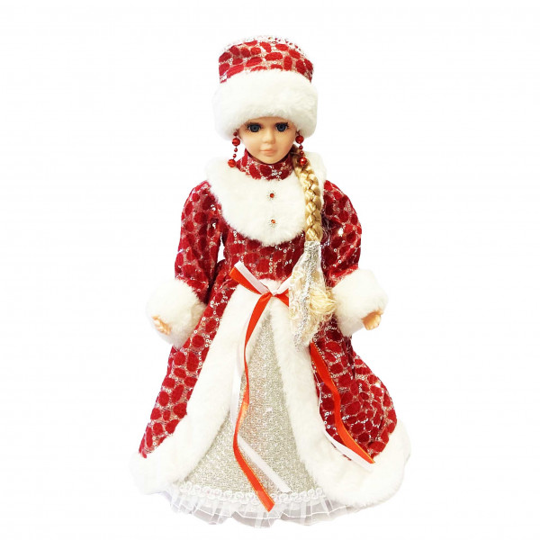 "Snegurochka", 40 cm, rot, mit Geheimtasche für Geschenke