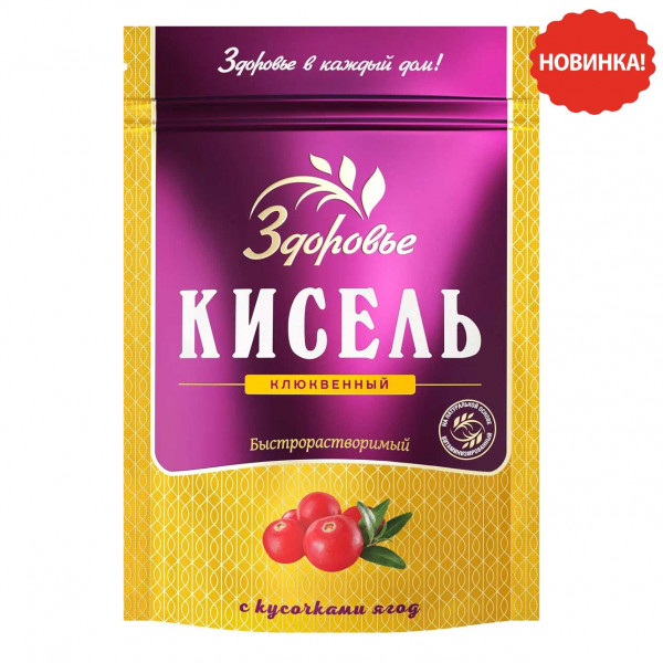 Kissel "Zdorovje" Moosbeere, Instant Pulver, 150 g