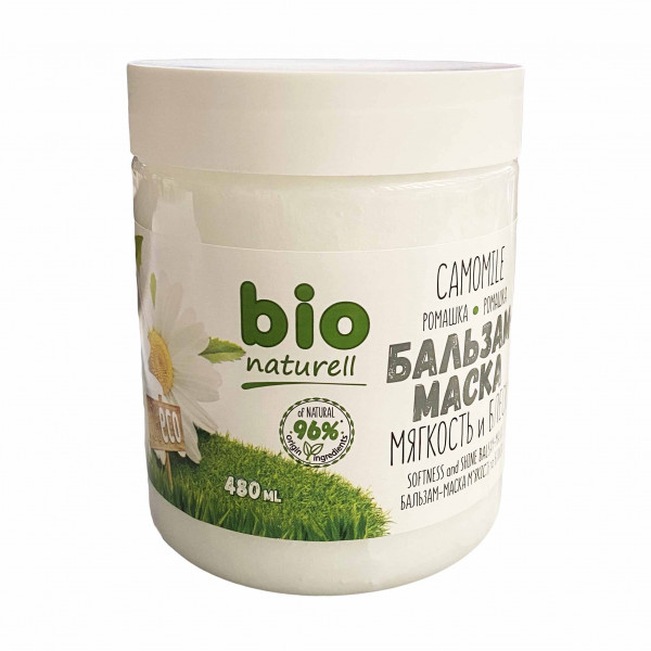Bio Naturell - "Kamille" Balsammaske für Haare, 480 ml