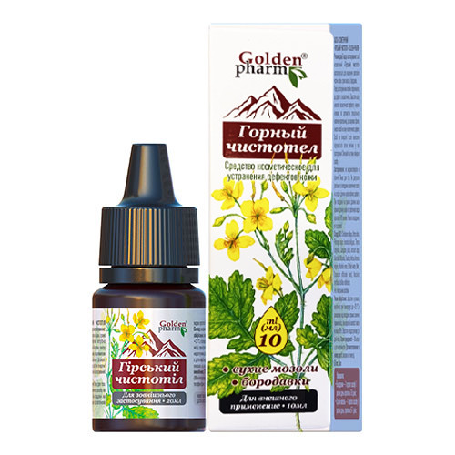 "Golden Pharm" - "Gornyj Chistotel", 10 ml