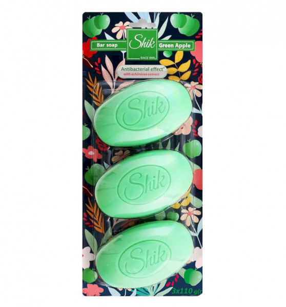 "Shik" Seife "Bar Soap", "Grüne Apfel", 3x110 g