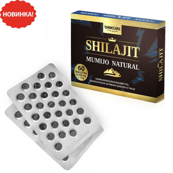 Mumijo "Shilajit", 60 Tabletten