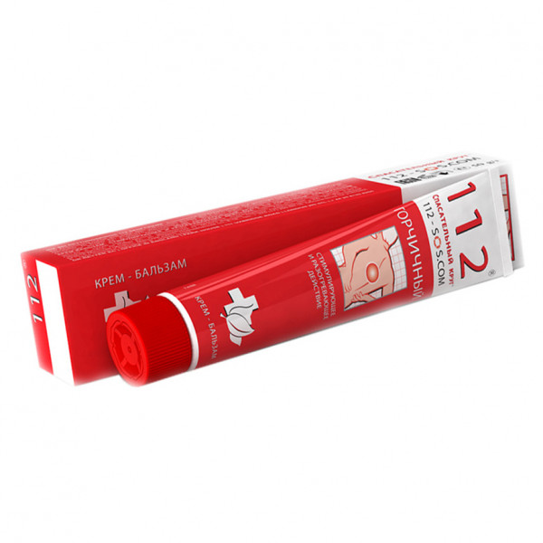 "Dr. Retter" - 112-SOS, Creme-Balsam "Gortschischnyj", 50 g
