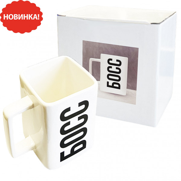 Keramikbecher "Босс", 500 ml