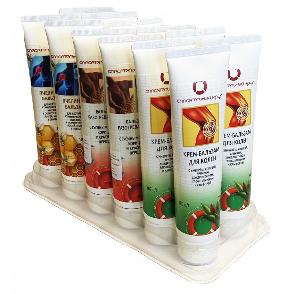 Dr. Retter - Balsamen-Set, Ptschelinij+für Knie+Gusinij, 100 g