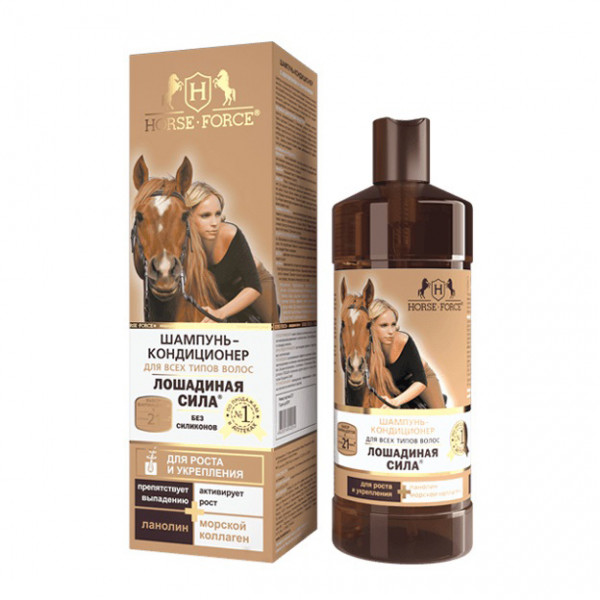 Horse Force - Shampoo-Conditioner, 500 ml
