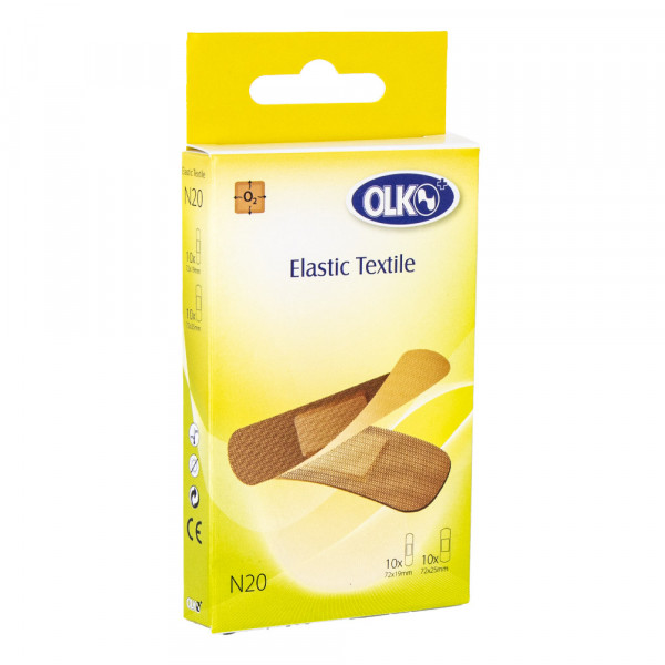 Pflaster-Set aus 20 St. "Elastic Textile" N20
