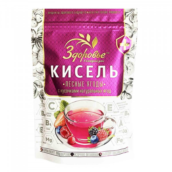 Kissel "Zdorovje" Waldbeeren, Instant Pulver, 150 g