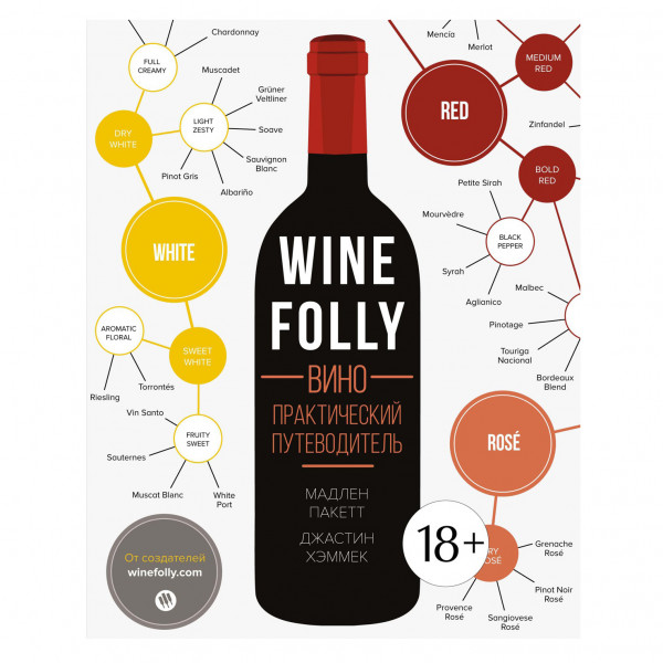 Buch, Мадлен Пакетт , Джастин Хэммек "Wine Folly. Вино. Практический путеводитель" Т.П.