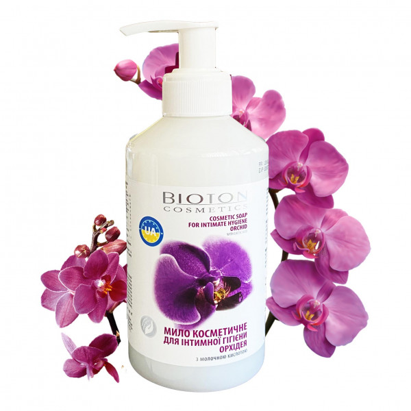 "Bioton", Kosmetische Seife für die Intimhygiene, "Orchidee", 300 ml