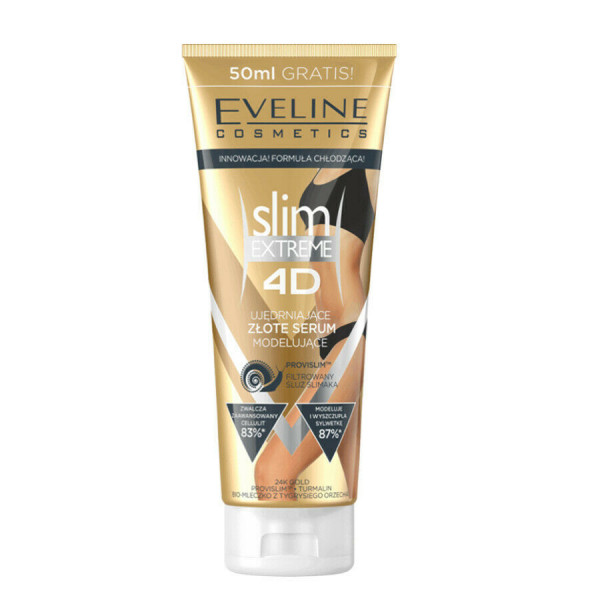 Eveline - "Slim Extreme 4D" Gold Serum für Abnehmen, 250 ml