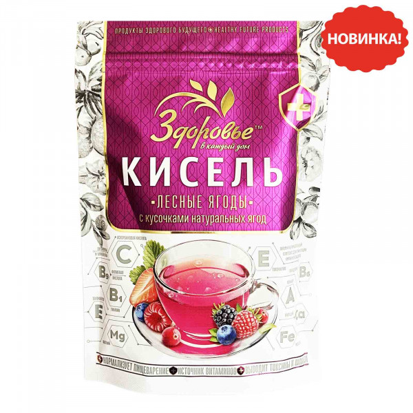 Kissel "Zdorovje" Waldbeeren, Instant Pulver, 150 g