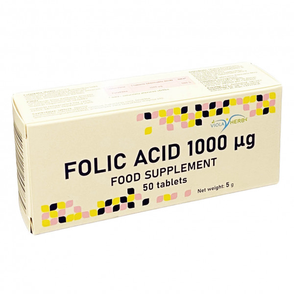 Viola Herb - "Folsäure", 50 Tab.