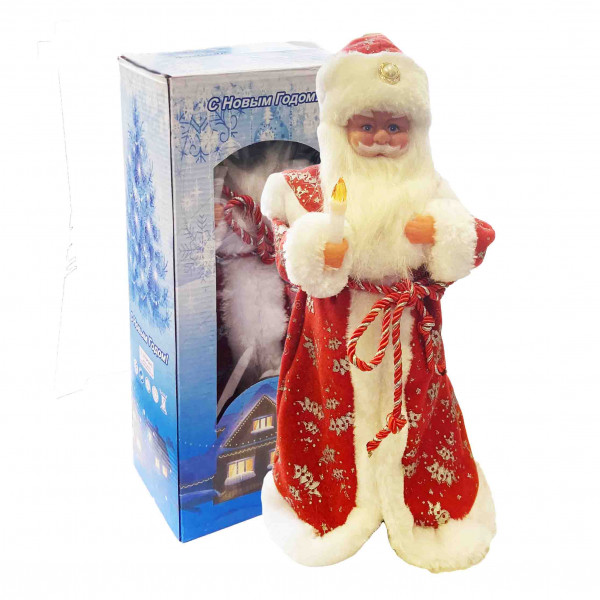 Spielzeuge "Ded Moroz", rot, 30 cm