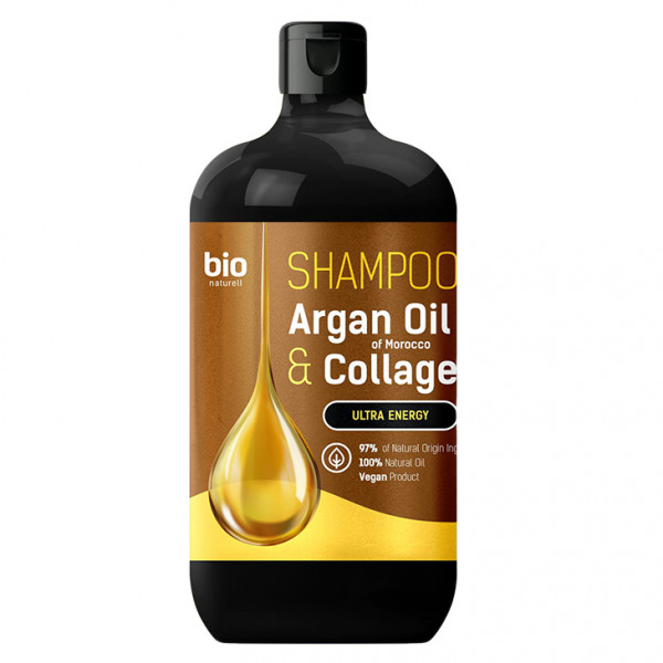 Bio Naturell - Shampoo, "Argan Oil & Collagen", 946 ml