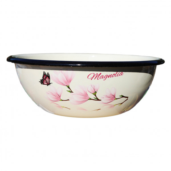 Schüssel emailliert 2,5 L "Magnolie"
