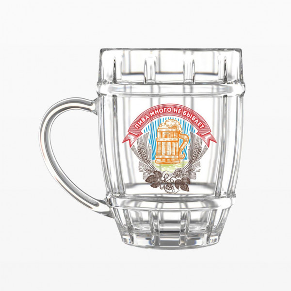Bierkrug "Пива много не бывает", 500 ml