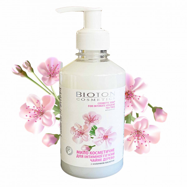 "Bioton", Kosmetische Seife für die Intimhygiene, "Tee Baum", 300 ml