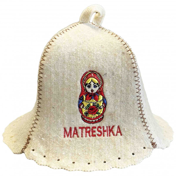 Шапка для сауны, "Matreshka"