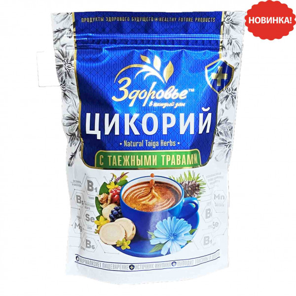 Zichorie "Zdorovie" "Mit Taigakräutern", 85 g